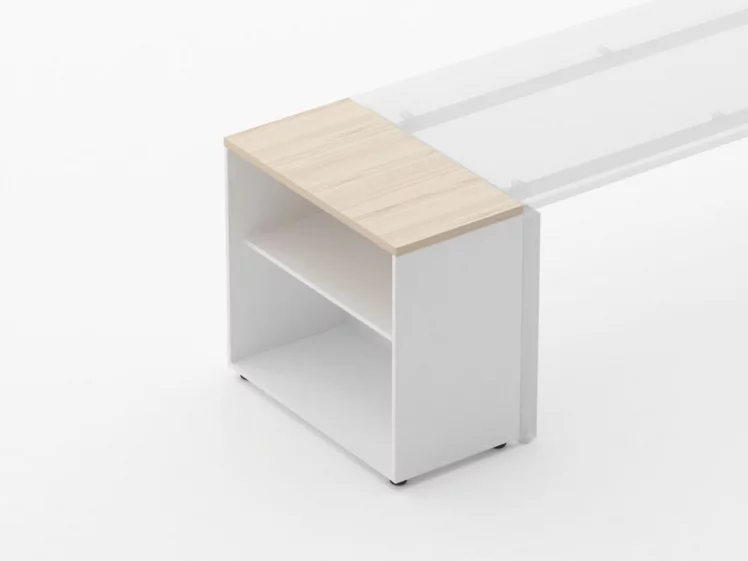 Тумба открытая Deka 9.01.08 Туя/Белый_1