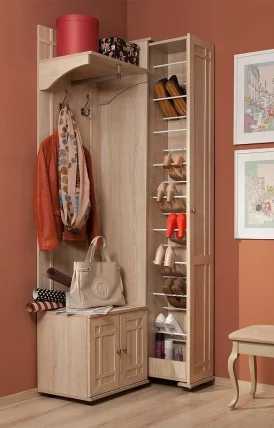 Корпус шкафа для обуви Sherlock 73 Дуб Сонома_2