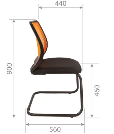 Кресло для посетителей Chairman 699V Зеленый_4