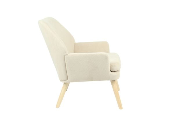 Кресло Харви бежевый деревянные ножки_3