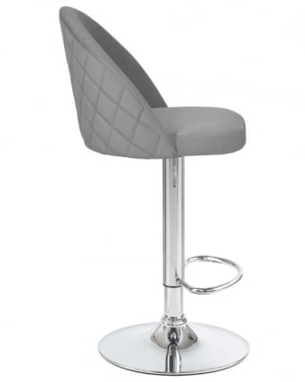 Стул барный DOBRIN MILANA (серый велюр (MJ9-75)) 2 шт_3