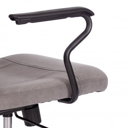 Кресло AVIATOR флок, ткань , серый/серый, 29/W-12_6