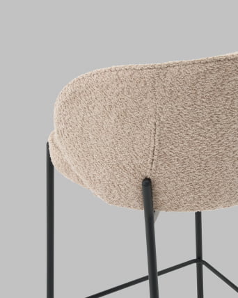 Стул полубарный Тисдейл букле бежевый_6