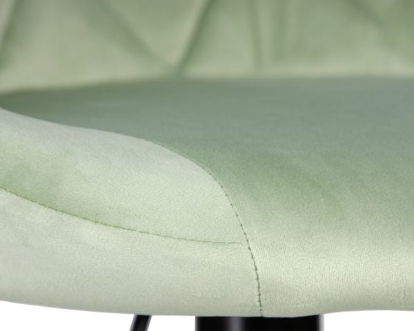 Стул барный ДОБРИН ЛОГАН БЛАCК (мятный велюр (МДЖ9-87)) 2 шт / DOBRIN LOGAN BLACK (MJ9-87))_7