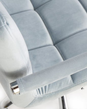 Офисное кресло для персонала DOBRIN TERRY (пудрово-голубой велюр (MJ9-74)) 2 шт_8