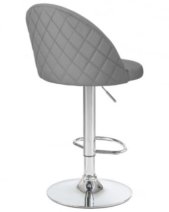 Стул барный DOBRIN MILANA (серый велюр (MJ9-75)) 2 шт_4