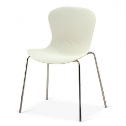 Стул пластиковый XRB-078-AW White_0