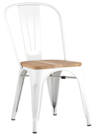 Стул TOLIX WOOD Белый_0
