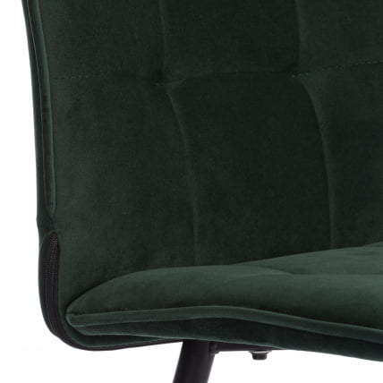 Стул обеденный Bari велюр, 46х55х89, Deep Forest (изумруд)_7