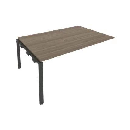 Проходной наборный элемент переговорного стола Metal System Б.ППРГ-5 Вяз/Антрацит_0