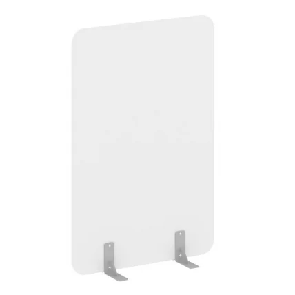 Перегородки на металлических опорах на фетровых подпятниках R-line DP.F-100-150 Белый Бриллиант_0