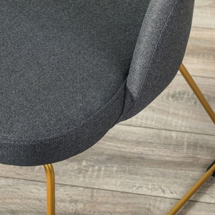 Кресло Ларс темно-серый/Линк золото / Lars_5