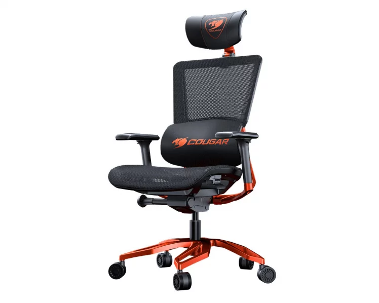 Кресло геймерское COUGAR ARGO Black orange_2