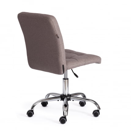 Кресло FIESTA ткань рогожка Nice, мокко (серо-бежевая)_2