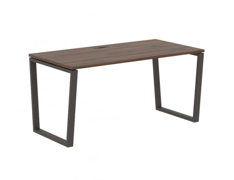 Стол письменный EDIS EVST 1580 Дуб Денвер темный Мокко_0