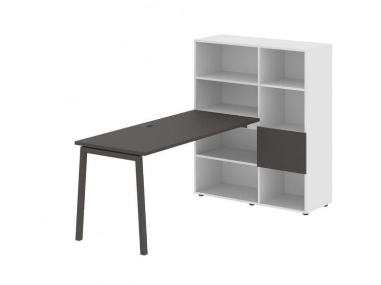 Рабочая станция EDIS ELRST 1115 Мокко Мокко Белый_0