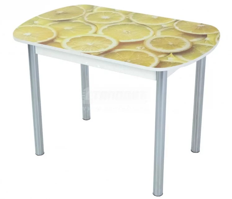 Стол обеденный Европейский фп Лимон Е001 ЛДСП серый_0