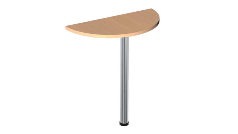 Приставка для переговоров полукруг Р.К-1 Дуб Сонома светлый_0