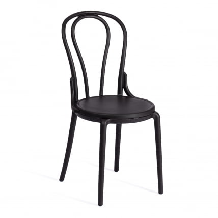 Стул THONET (mod. PL62) / 1 шт. в упаковке пластик, 42 x 52 x 89 см, Black (черный) 05_0