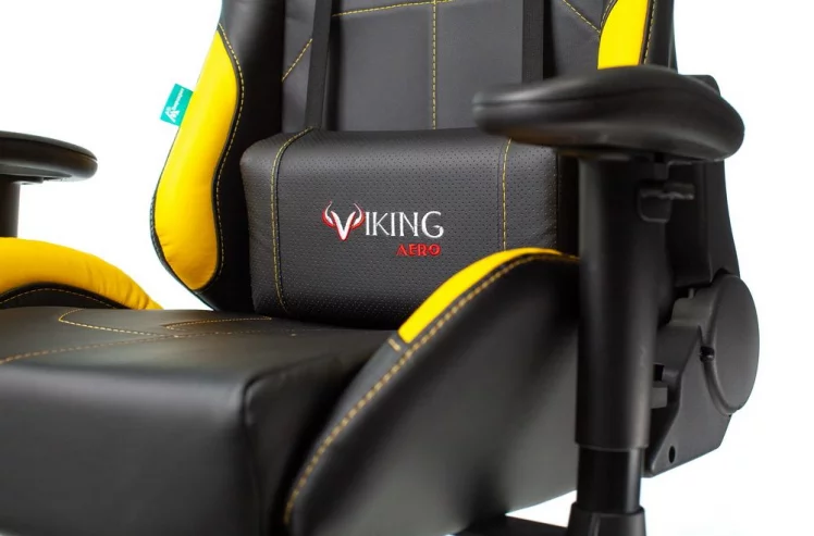 Кресло игровое Бюрократ VIKING 5 AERO YELLOW_8