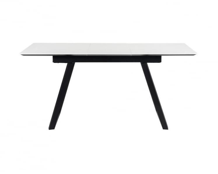 Стол Пеле раздвиж. 140-180 Светлый мрамор/Бабочка_3