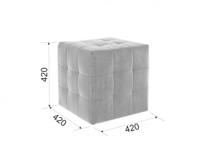 Пуф Рубик 2 PM-003.2 сосна (велюр)_1