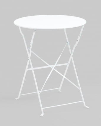 Комплект стола и двух стульев Бистро Белый_14