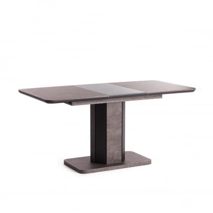 Стол обеденный SKAT ЛДСП/МДФ, 120-160х80х75 см, Оникс/Графит_7