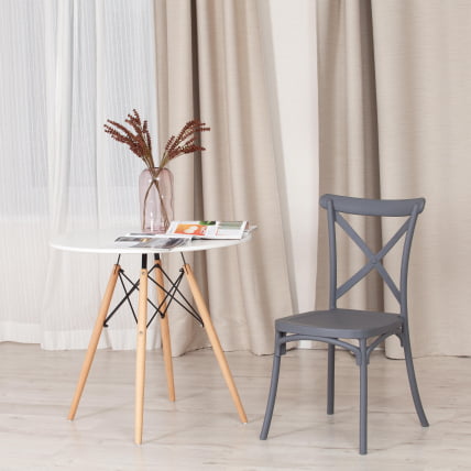 Стул CROSS (mod. PL24) пластик, 48 х 58 х 89 см, Dark-grey (темно-cерый) 15537_10