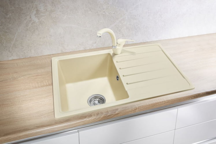 Кухонная мойка STANDART 7602 Бежевый_1