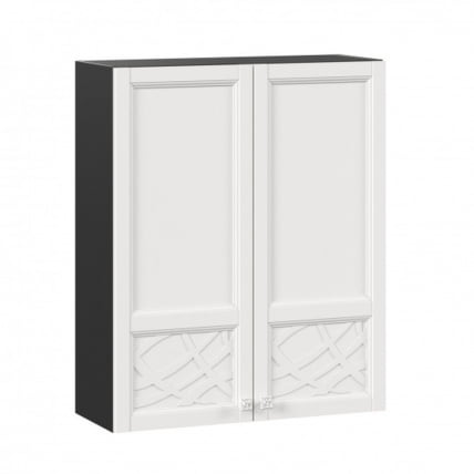 Шкаф кухонный 800 высокий Джулия ЛД 284.460.000.071 Черный Белый_0