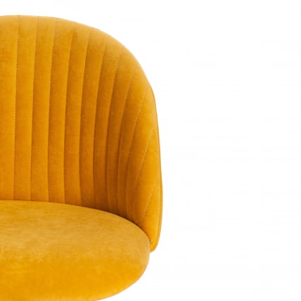 Кресло MELODY велюр Clermon, горчичный, 170_5