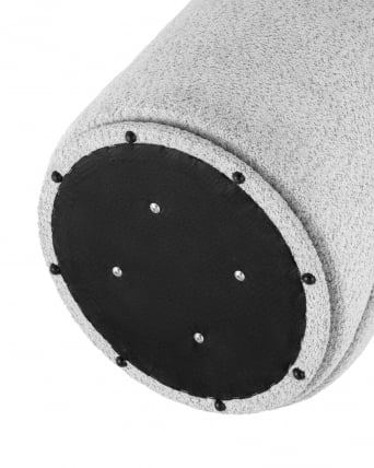 Пуф Loreen вращающийся велюр Серый_7