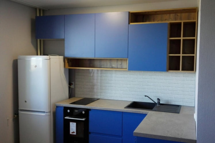 Глянцевый фартук (КОМПОЗИТ) КМ 04 / KM_3