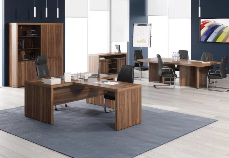 Кабинет руководителя ZENN набор №1 Орех Даллас_0