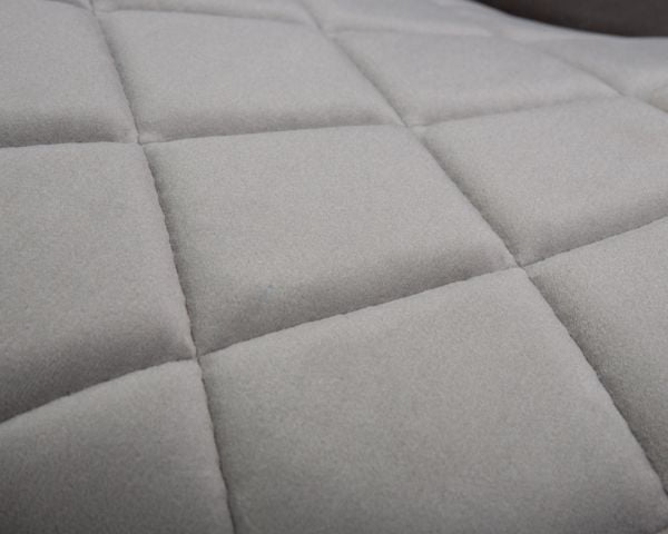 Стул обеденный ДОБРИН РОБЕРТ (черные матовые ножки, велюр В108-81 Серый) 2 шт / DOBRIN ROBERT V108-81_9