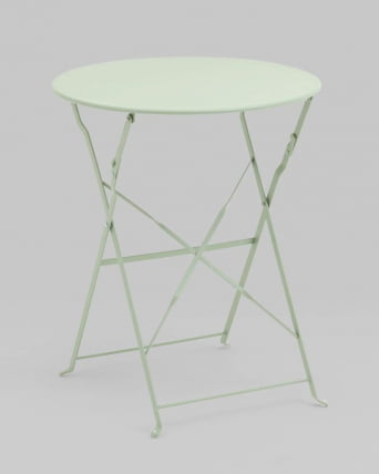 Комплект стола и двух стульев Бистро Светло-зеленый_14