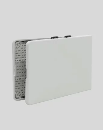 Стол складной пластиковый Кейт 240 чемодан Белый_6