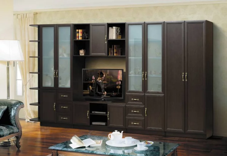 Набор мебели для гостиной Грация 3.1 Венге_0