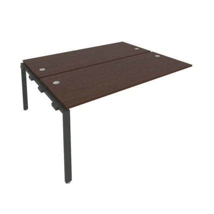 Проходной наборный элемент рабочей станции Metal System Б.ПРС-СП-2.5 Венге/Антрацит_0