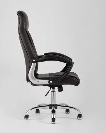 Кресло руководителя ТопЧаирс Товер Коричневое / TopChairs Tower_2