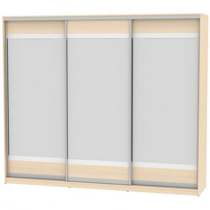 Шкаф-купе B-220х270х60-2(ДМ-D10D10D10)_0