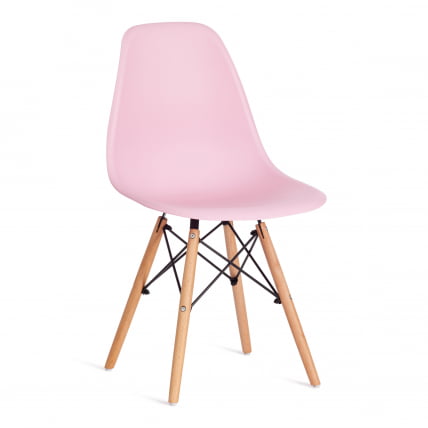 Стул CINDY (EAMES) (mod. 001) Светло-розовый/light pink_0