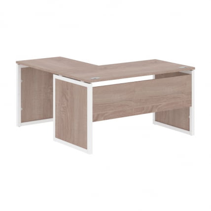 Стол письменный угловой правый XTEN-QP XQPCT 1415 R Дуб Сонома Белый_0