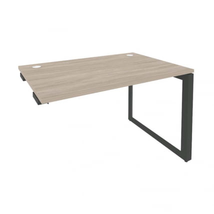 Стол-приставка на О-образном м/к к опорным элементам ONIX O.MO-SPR-2.8 Дуб Аттик/Антрацит_0