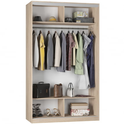 Шкаф-купе Б-230х135х60-3(ЯАС-Д10Д10) / B-230х135х60-3(ЯАС-D10D10)_1