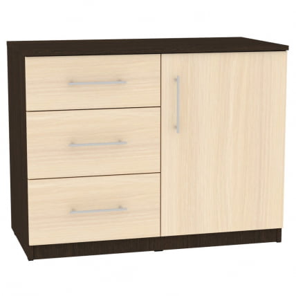 Комод Калисто(K13)699х902х468ручкарейлинг160мм(Венге-ДМ)_0