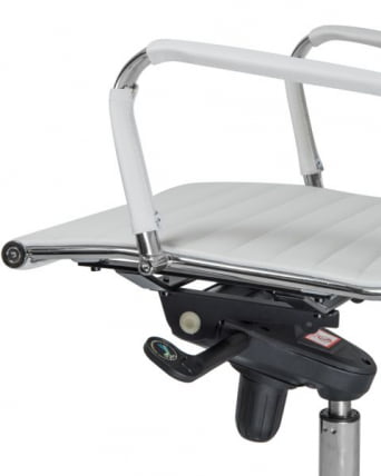 Офисное кресло для руководителей DOBRIN CLARK (белый) 2 шт_2