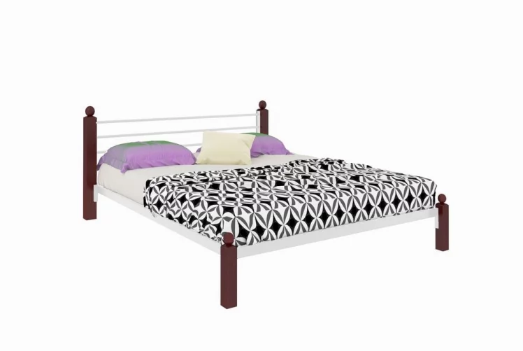 Кровать Милана Lux 1200х2000 Белая_0