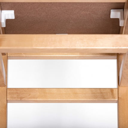 Табурет с мягким сиденьем Ригель 2.0 Rosy Grey жаккард Дуб натуральный_4